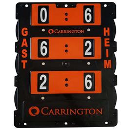 Carrington Deutsch Tennis Court Scoreboard Laranja 82x58 cm