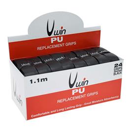 Uwin Pu Grip Box 24 Units Preto