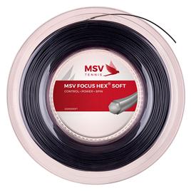 Msv Tennis Focus Hex Soft 200 M Tennis Reel String Prateado 1.25 mm