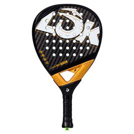 Lok Carb-on Hype Padel Racket Dourado 360-375 gr