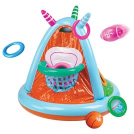 Eurekakids Inflatable Sports Toy With 4 Different Games Colorido