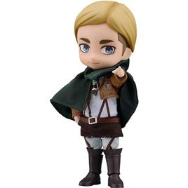 Good Smile Company Nendoroid Doll Erwin Smith 14 Cm Attack On Titan Figure Castanho