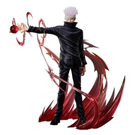 Freeing Pvc 1/4 Satoru Gojo 53 Cm Jujutsu Kaisen Statue Vermelho