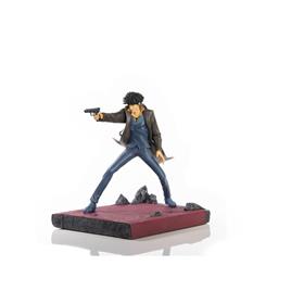 First 4 Figures Last Stand Spike 28 Cm Cowboy Statue Cinzento