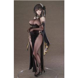 Anigift Pvc 1/6 Chen Hai Vestibule Of Wonders See. 27 Cm Azur Lane Statue Castanho