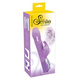 Sweet Smile Push Rabbit Vibrator Transparente