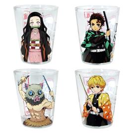 Just Funky 57ml Kimetsu No Yaiba Glass 4 Units Transparente