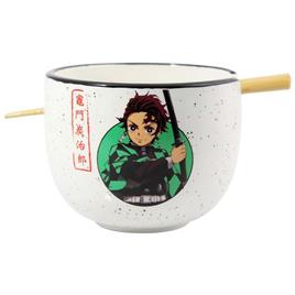 Just Funky Tanjiro 470ml Kimetsu No Yaiba Ramen Bowl Dourado