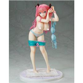 Pink Cat Original Character Pvc 1/6 Seikatsu Shuukan Ayaka Hinamori 26 Cm Statue Rosa