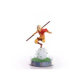 First 4 Figures Aang Pvc Collector Edition 27 Cm The Last Airbender Avatar: The Aang Legend Statue Laranja