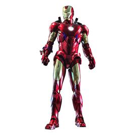 Hot Toys Action 1/4 Iron Man Mark Iv 49 Cm Figure Vermelho