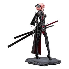 Wing Falslander Pvc 1/7 Samurai 25 Cm Statue Preto
