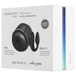 Arcwave Double The Fun Set Stimulator Vibrator Transparente