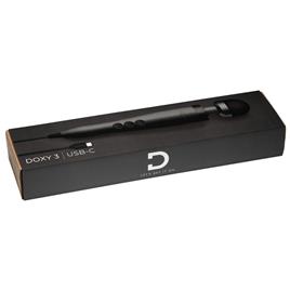 Doxy 3 Usb-c Vibrator Massager Preto