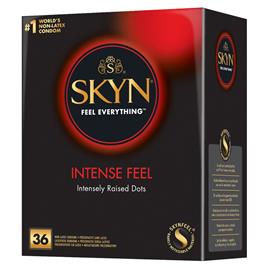 Skyn Intense Feel Condoms 36 Units Dourado