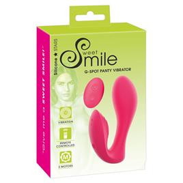 Sweet Smile G-spot Panty Vibrator Remote Control Vibrator Rosa