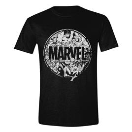 Pcmerch Marvel Character Circle T-shirt Preto S