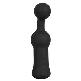 Black Velvets Silicone Prostate Vibrator Transparente