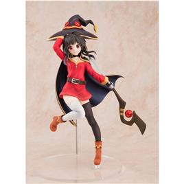 Kadokawa Pvc 1/7 Megin: Sneaker Bunko 30th Anniversary See. Re Run 19 Cm Konosuba Statue Laranja