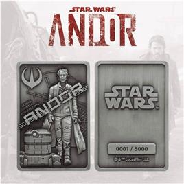 Fanattik Star Wars Iconic Scene Collection Limited Edition Ingot Andor Limited Edition Transparente