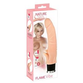 Nature Skin Flame Vibe Natural Vibrator Transparente