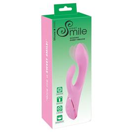 Sweet Smile Nodding Rabbit Vibrator Rosa