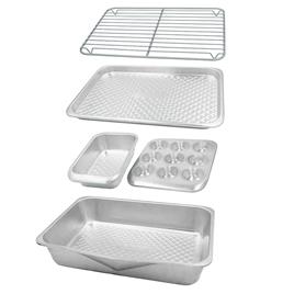 Masterclass Mcrecalubake5pc Oven Tray Set 5 Units Prateado