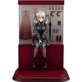 Kadokawa 1/7 Flower Garden Lily 24 Cm Spy Classroom Statue Castanho