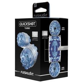 Fleshlight Quickshot Turbo Male Masturbator Transparente