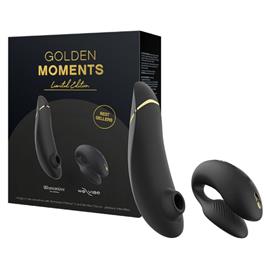 Womanizer Golden Moments Stimulator Vibrator Preto