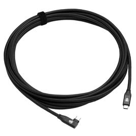 Cobra Tether 90º 5 M Usb-c To Usb-c Cable Prateado