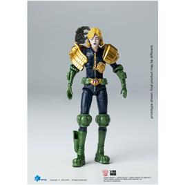 Hiya Toys 1/18 Exquisite Mini Judge Dredd Judge Anderson Hall Of Heroes 10 Cm 2000 Ad Figure Verde