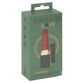 Emerald Love Luxurious Lipstick Vibrator Verde