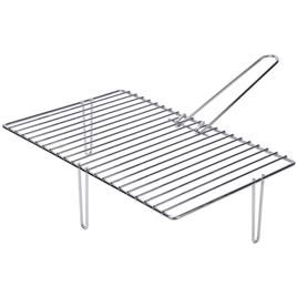 Sauvic 46.6x28 Cm Fireplace Grill Prateado
