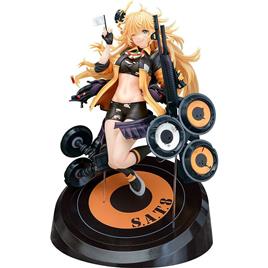 Phat! Pvc 1/7 S.a.t.8 Heavy Damage 26 Cm Statue Laranja