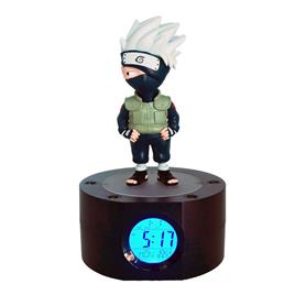 Madcow Alarm Clock Kakashi 18 Cm Naruto Lamp Azul