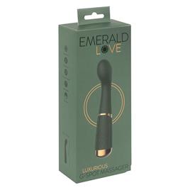 Emerald Love Luxurious G-spot Vibe Silicone Vibrator Verde