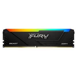 Kingston Technology Fury Beast Rgb Kf432c16bb2ak2/64 64gb 2x32gb Ddr4 3200mhz Ram Transparente