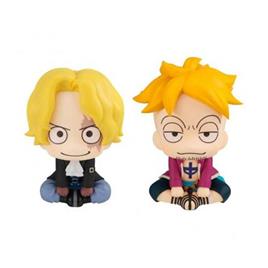 Megahouse Pvc Up Sabo & Marco 11 Cm One Piece Statue Amarelo