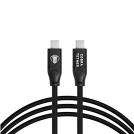 Cobra Tether Straight 5 M Usb-c To Usb-c Cable Prateado