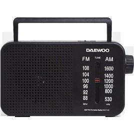 Daewoo Dw1123 Portable Radio Transparente