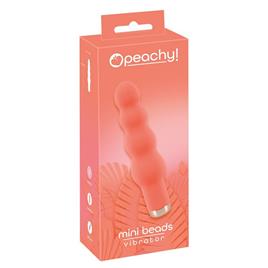 Peachy Beads Mini Vibrator Transparente