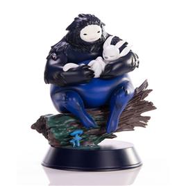 First 4 Figures Pvc Ori & Naru Standard Night Edition 22 Cm Ori And The Blind Forest Statue Azul