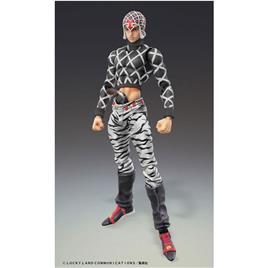 Medicos Entertainment Super Action Chozokado Guido Mista & S P Ver. Black 15 Cm Jojo´s Bizarre Adventure Figure Cinzento