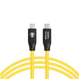 Cobra Tether Straight 5 M Usb-c To Usb-c Cable Preto