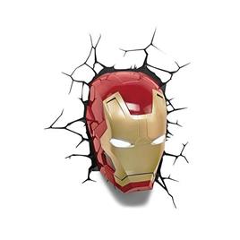 3dlight Led Lep Man Marvel Dourado