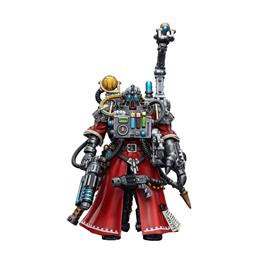 Joy Toy 1/18 Adeptus Mechanicus Cybernetica Datasmith 12 Cm Warhammer Figure Vermelho