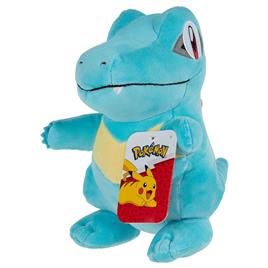 Pokemon Totodile 21 Cm Teddy Azul