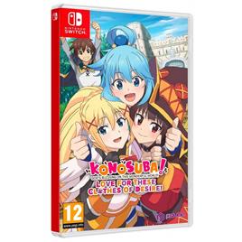 Aksys Games Switch Konosuba God´s Blessing On This Wonderful World Love For These Clothes Of Desire Transparente