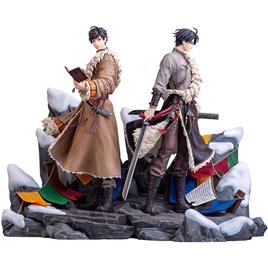 Myethos Time Raiders Pvc Statuen 1/7 Wu Xie & Zhang Qiling: Floating Life In Tibet Ver Special Set 28 Cm Statue Colorido